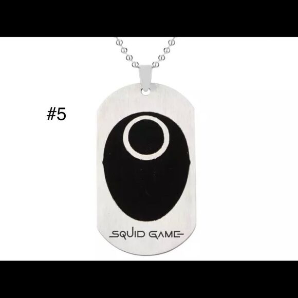 SQUID GAME PENDANT NWT - Picture 3 of 4